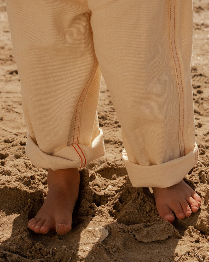 Organic Everyday Denim Pant - Milk