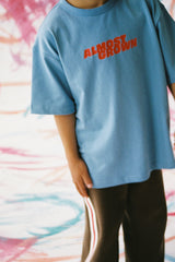 Organic Almost Grown Tee - Duck Egg