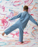 Organic Canvas Utility Pocket Pant - Duck Egg