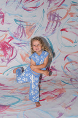 Organic Wild Flower Knit Vest