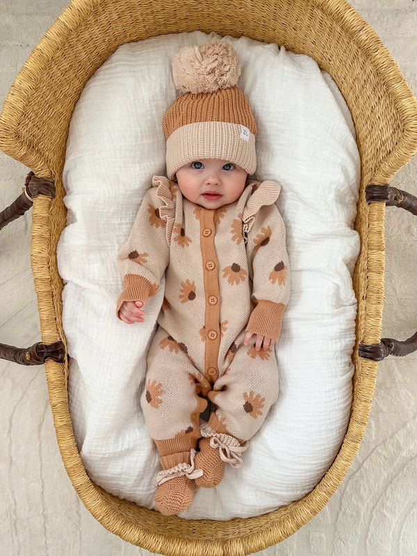 CLASSIC KNIT ROMPER | HAZEL