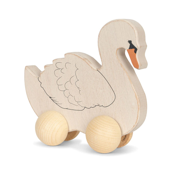 wooden swan - swan