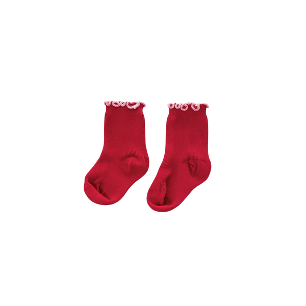 SOCKS | SCARLET
