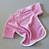 Terry Logo Tee- Blossom