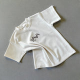 Logo Milk Tee - Chocolate Embroidery