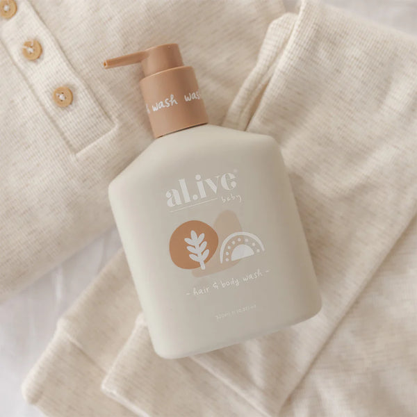 SHORT PRE ORDER Calming Oatmeal Baby Hair & Body Wash 320ML