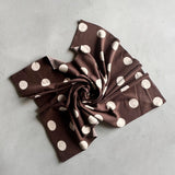 Dot Blanket- Mud + Oatmeal