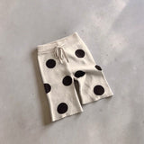 Dot Pants- Oatmeal + Mud