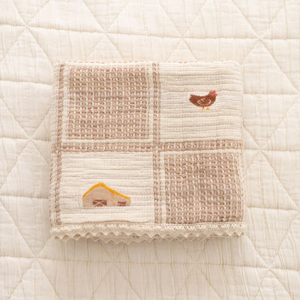 Patchwork Blanket - Farm