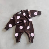 Dot Romper - Mud + Blossom