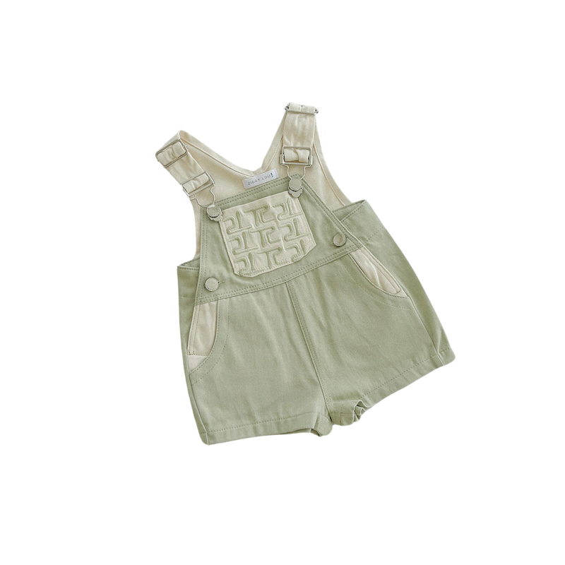 ZL SHORT OVERALLS | TALLOW