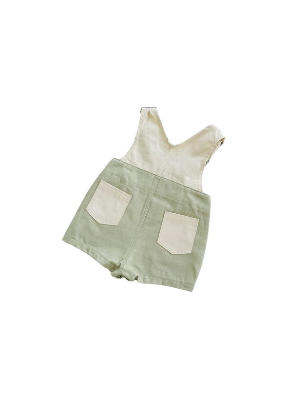 ZL SHORT OVERALLS | TALLOW