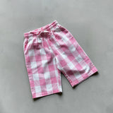 Check Pants- Blossom