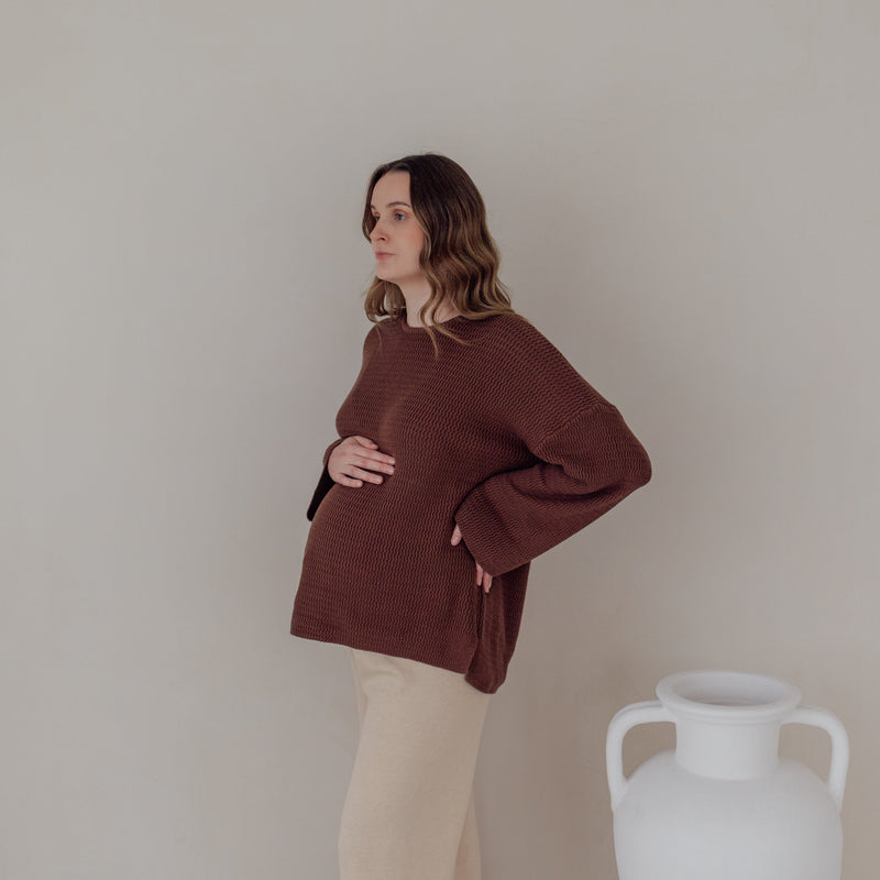 Ziggy Lou PULLOVER | CHOCOLATE (WOMEN'S)