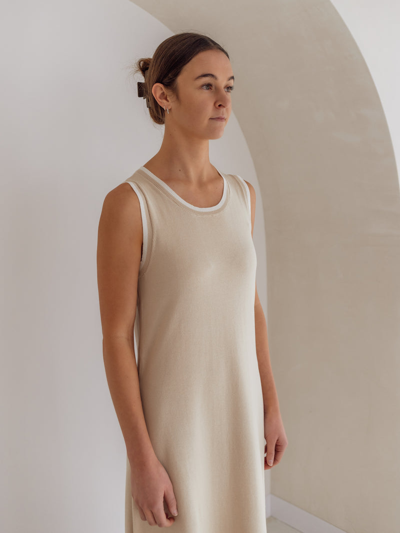 KNIT DRESS | LATTE (WOMEN'S)