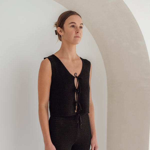 KNIT SINGLET | ONYX (WOMEN'S)