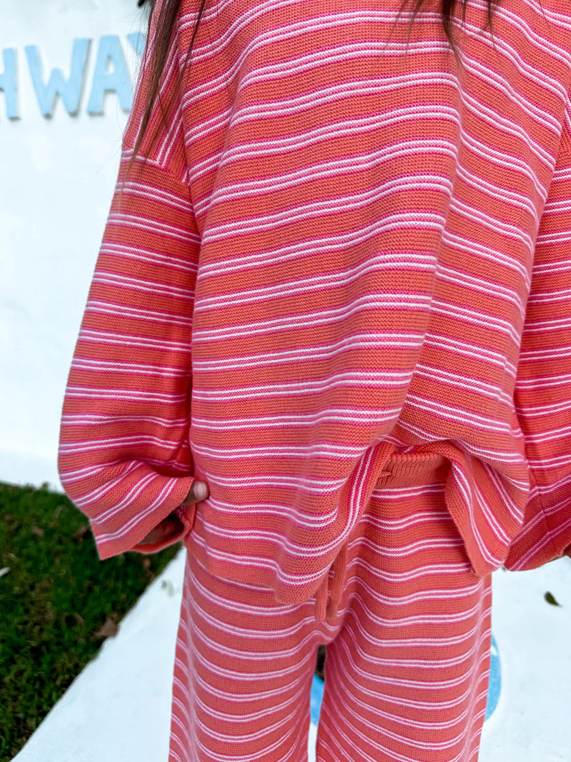 PULLOVER | CORAL