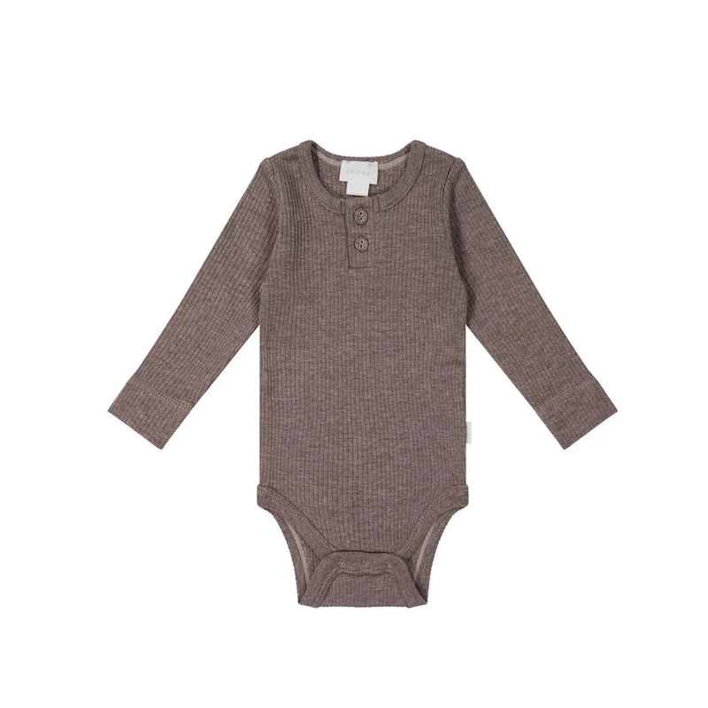 Jamie Kay Modal Long Sleeve Bodysuit | Truffle Marle