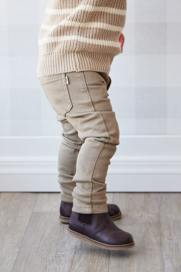 Jamie Kay Austin Twill Pant | Oak