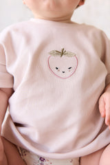 Jamie Kay Pima Cotton Mimi Tee | Rosewater Strawberry