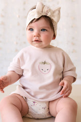 Jamie Kay Pima Cotton Mimi Tee | Rosewater Strawberry