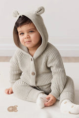 Jamie Kay Bear Knit Onepiece | Moss Marle