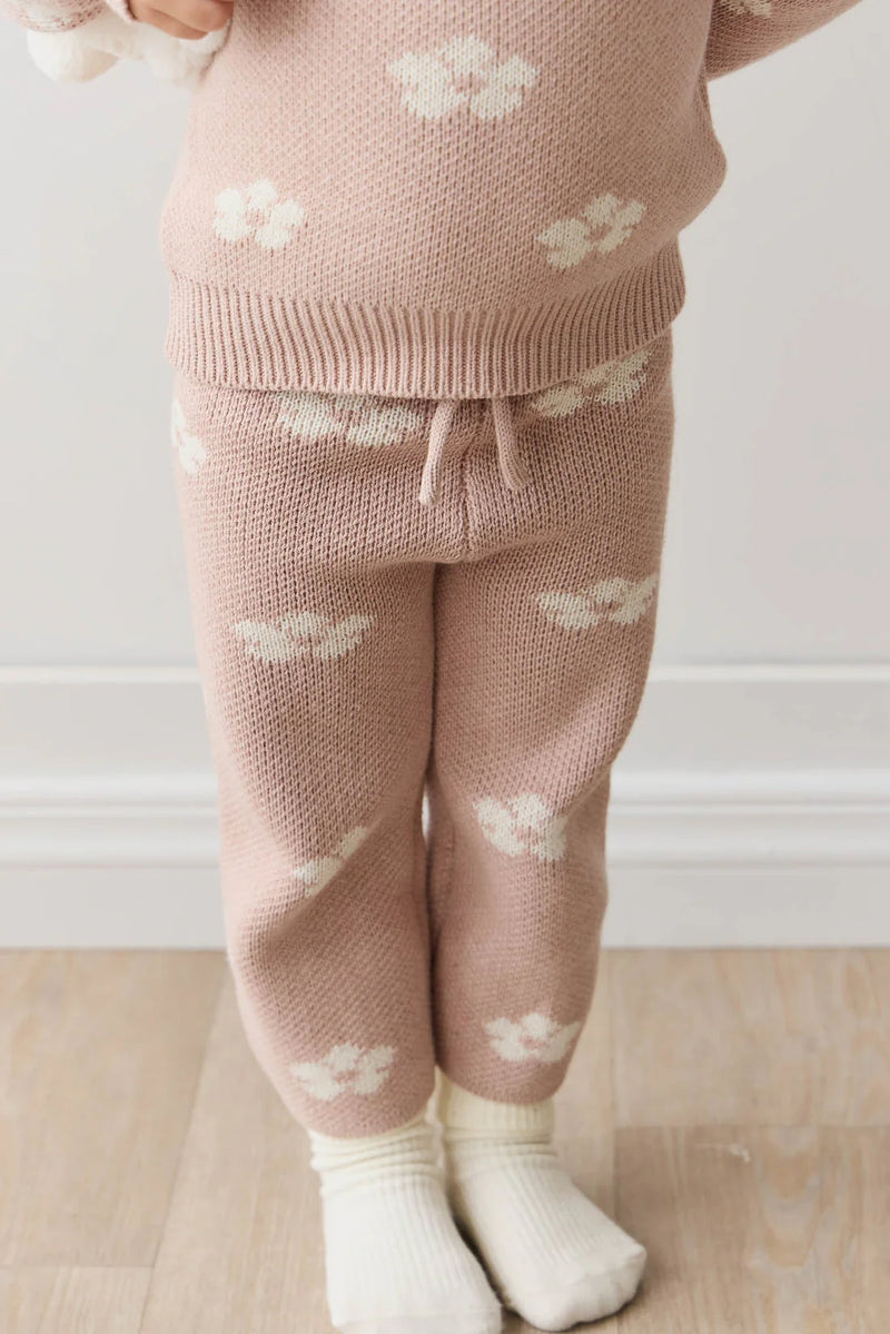 Jamie Kay OG Morgan Knit Pant - Frankie Knit Rose