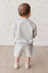 Jamie Kay Jalen Short | Light Grey Marle