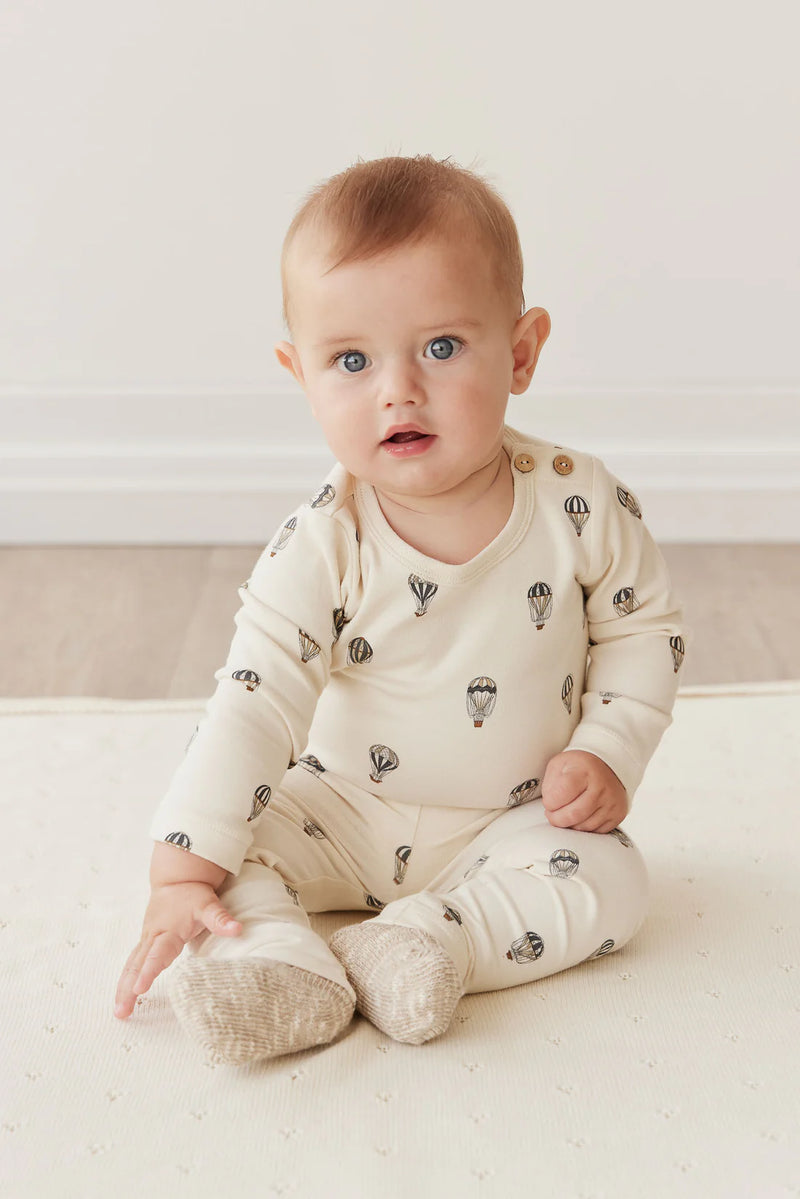 Jamie Kay Fernley Long Sleeve Bodysuit | Montgolfiere Cloud