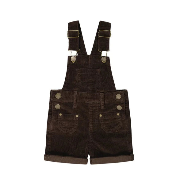 Jamie Kay Chase Cord Overalls | Coffee Bean