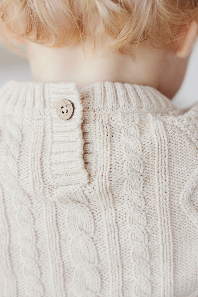 Jamie Kay Thomas Jumper | Oatmeal Marle