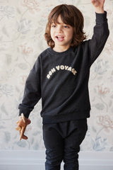 Jamie Kay Kit Sweatshirt | Onyx Marle