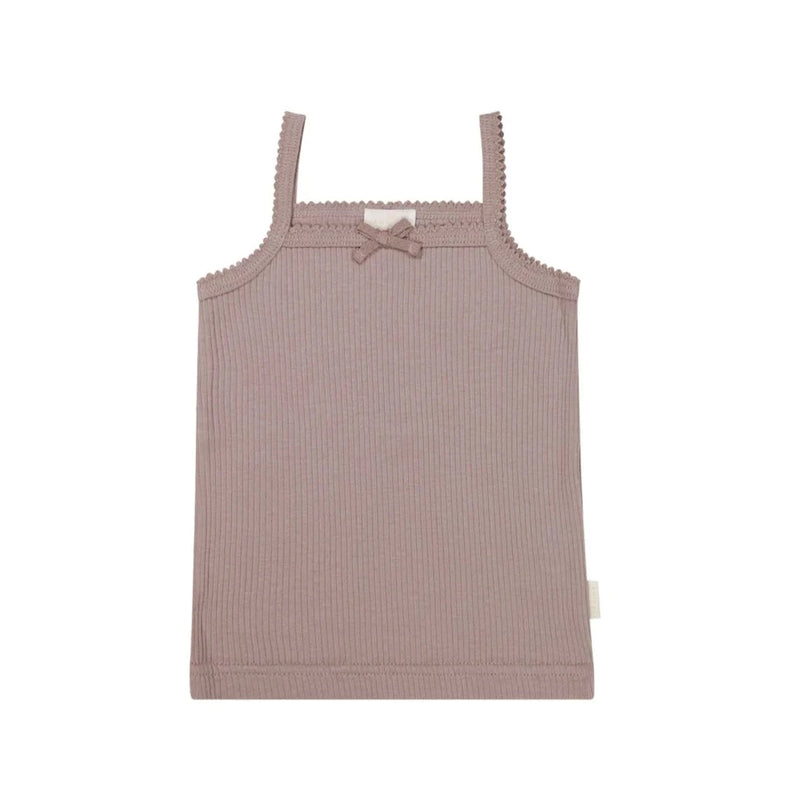 Jamie Kay Modal Singlet | Mauve Shadow