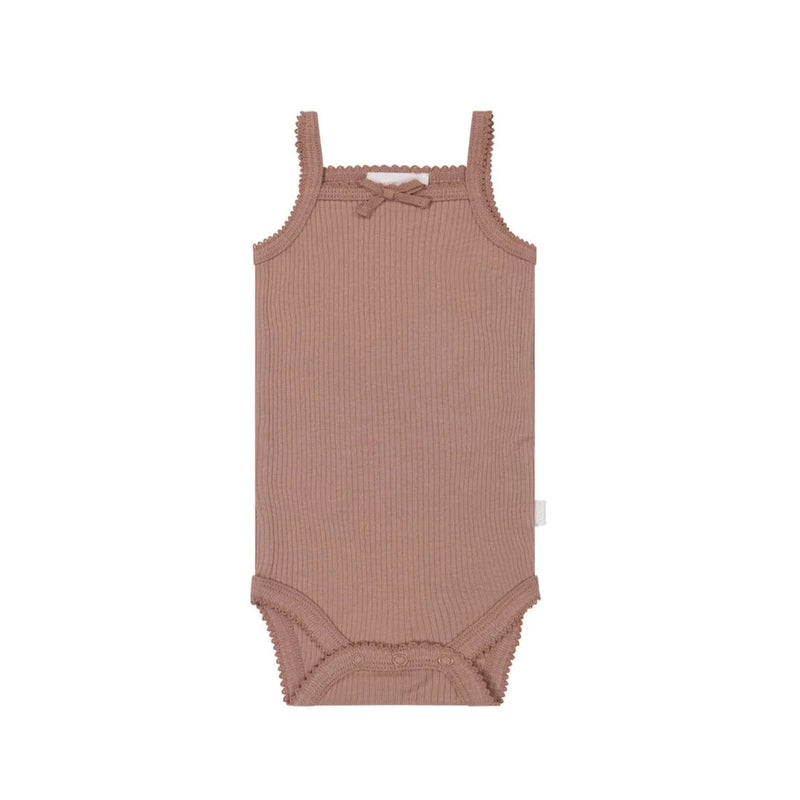 Jamie Kay Modal Singlet Bodysuit | Powder