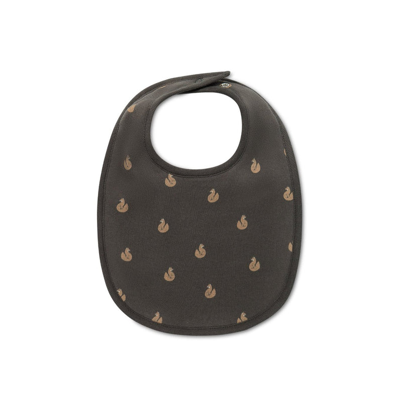 Jamie Kay Cotton Bib | Fox Cubs Wolf