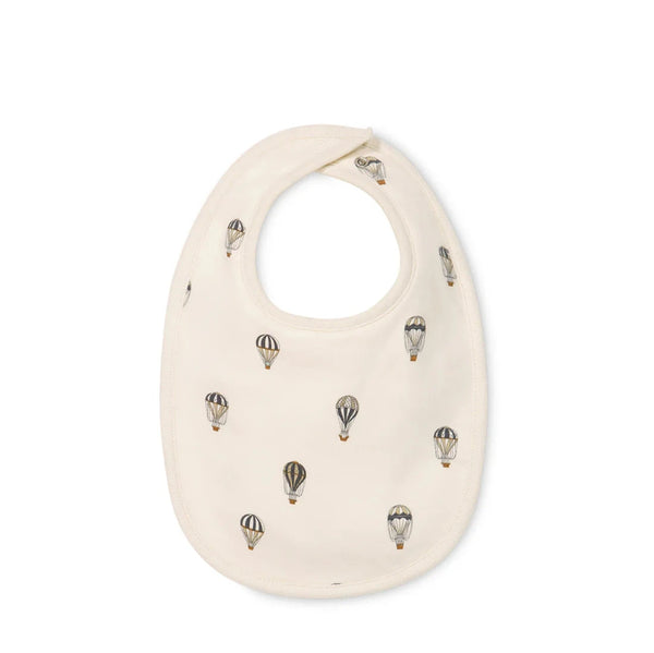 Jamie Kay Cotton Bib | Montgolfiere Cloud