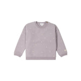 Jamie Kay Bobbie Sweatshirt | Annie Ditzy Violet Ice