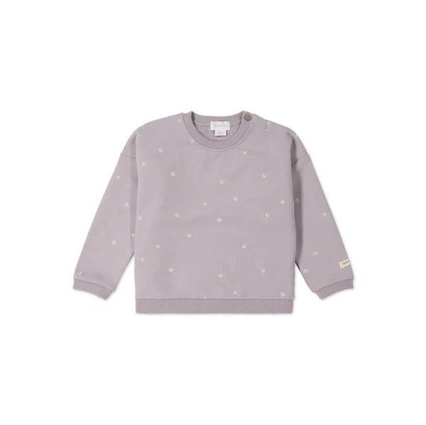 Jamie Kay Bobbie Sweatshirt | Annie Ditzy Violet Ice