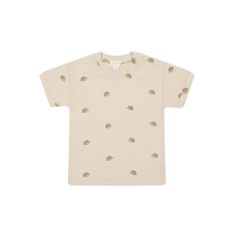 Jamie Kay Pima Cotton Eddie Tee | Henry Hedgehog Birch