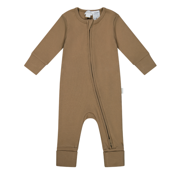 JK STOCKIST EXCLUSIVE Gracelyn Ribbed Onepiece | Caramel