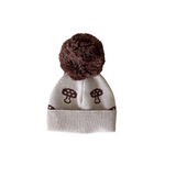 Lupa and Sol Knit Beanie | Mushroom