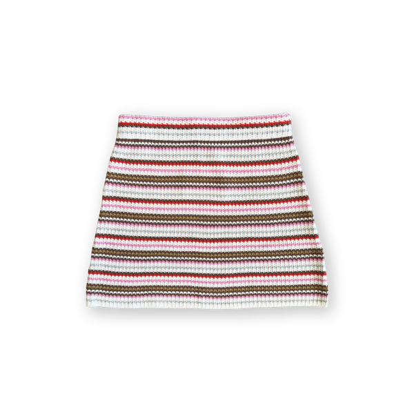 Organic Ladies Sunshine Stripe Knit Skirt