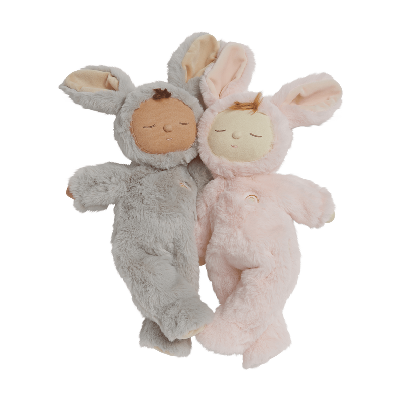 Lullaby Cozy Dinkum Bunny Pip - Smoke