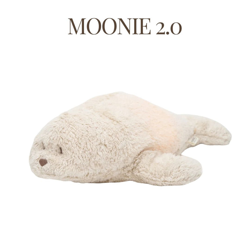 MOONIE 2.0 SAND - ORGANIC HUMMING SEAL WITH A LAMP