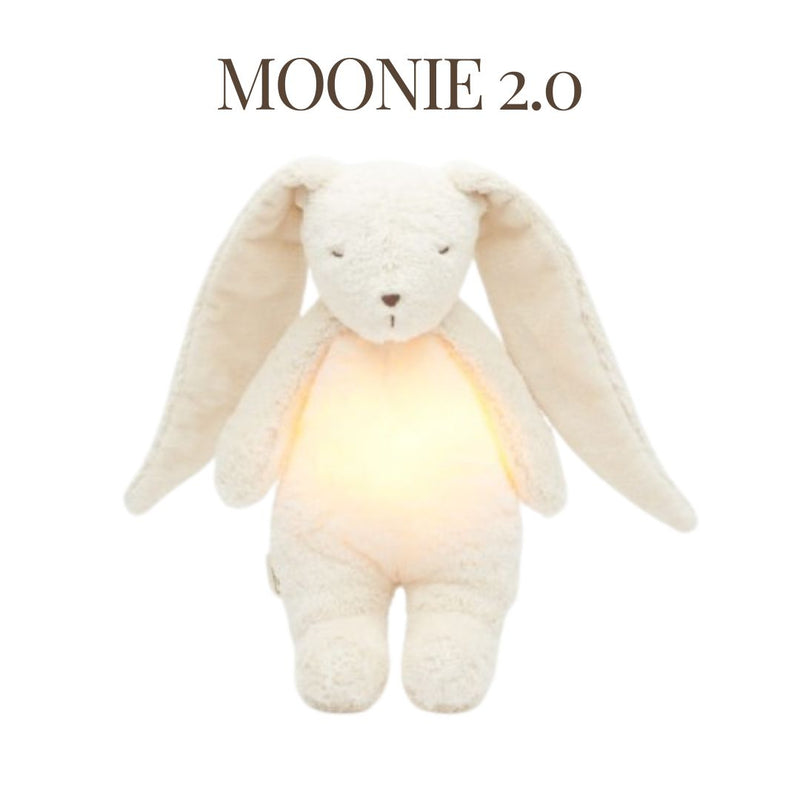 Pre Order MOONIE 2.0 POLAR - ORGANIC HUMMING BUNNY WITH A LAMP