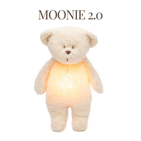 Pre Order MOONIE 2.0 POLAR - ORGANIC HUMMING BEAR WITH A LAMP