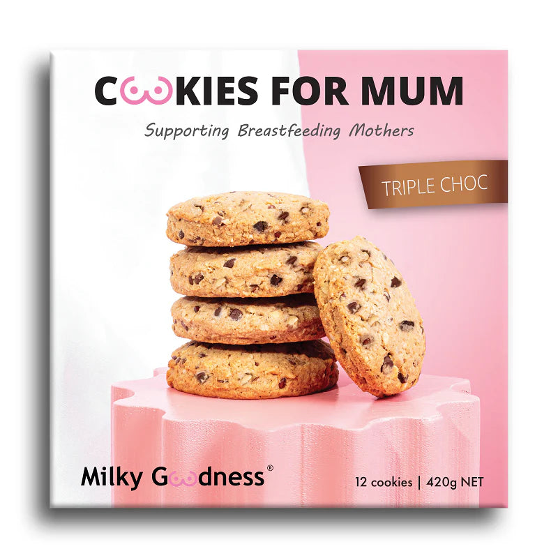 Milky Goodness Triple Choc Lactation Cookies