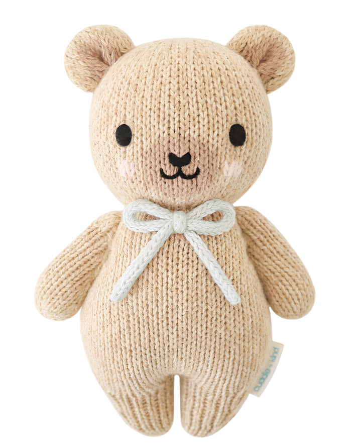 Cuddle + Kind Baby Honey Bear (Robin's Egg Blue)