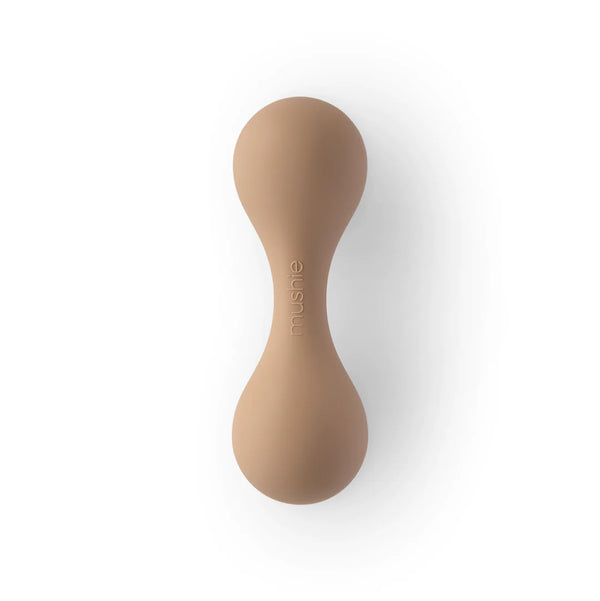 Silicone Baby Rattle Toy | Natural