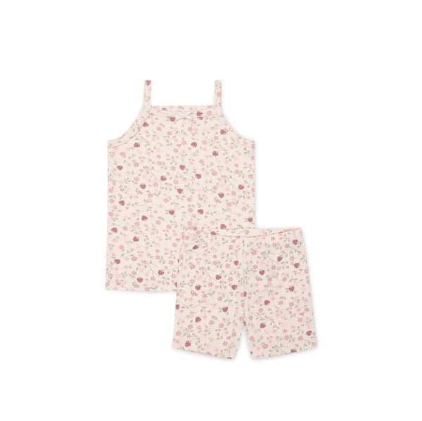 Jamie Kay Daisy May Singlet Pyjama Set - Berry Cream Adaline Berries